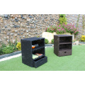 Professional Design Patio PE Rattan Wicker Storage Cabinet